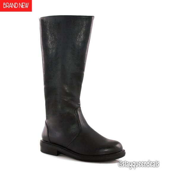 Men's Halloween Costume Boots Superhero Cosplay Rubber Sole Sizes 8-14
